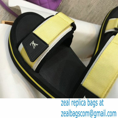 Louis Vuitton Arcade Flat Sandals Yellow 2021