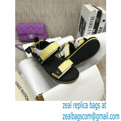 Louis Vuitton Arcade Flat Sandals Yellow 2021 - Click Image to Close