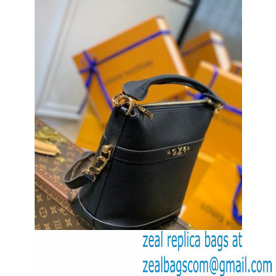 Louis Vuitton Calfskin Leather Cruiser PM Bag M57934 Black 2021 - Click Image to Close