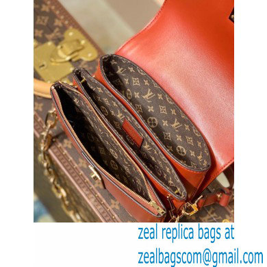 Louis Vuitton Calfskin Leather Rendez-vous Bag M57744 Tomette Red 2021