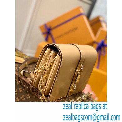 Louis Vuitton Calfskin Leather Rendez-vous Bag M57745 Camel Brown 2021 - Click Image to Close