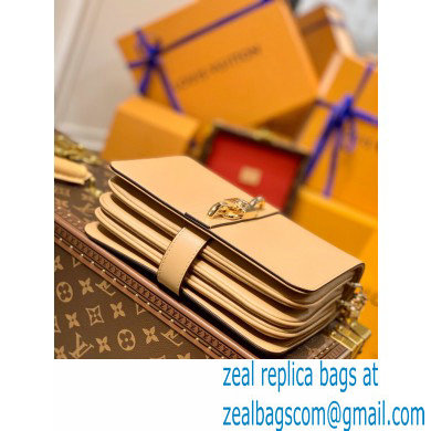 Louis Vuitton Calfskin Leather Rendez-vous Bag M57745 Camel Brown 2021