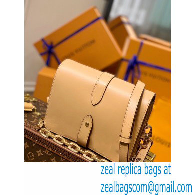 Louis Vuitton Calfskin Leather Rendez-vous Bag M57745 Camel Brown 2021 - Click Image to Close
