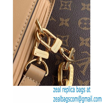 Louis Vuitton Calfskin Leather Rendez-vous Bag M57745 Camel Brown 2021 - Click Image to Close