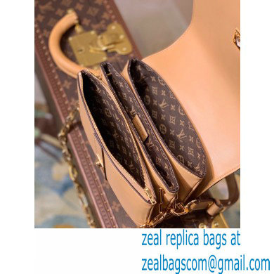 Louis Vuitton Calfskin Leather Rendez-vous Bag M57745 Camel Brown 2021 - Click Image to Close