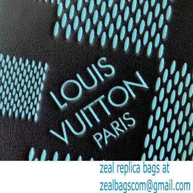 Louis Vuitton Damier Infini 3D Leather Multiple Wallet N60440 Green 2021 - Click Image to Close