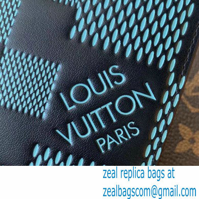 Louis Vuitton Damier Infini 3D Leather Pocket Organizer Wallet N60438 Green 2021
