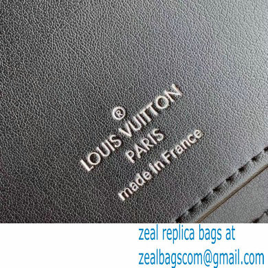 Louis Vuitton Damier Infini 3D Leather Zippy Wallet Vertical N60442 Blue 2021 - Click Image to Close