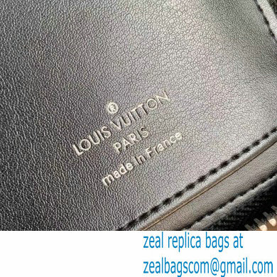 Louis Vuitton Damier Infini 3D Leather Zippy Wallet Vertical N60442 Green 2021