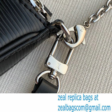 Louis Vuitton Epi Leather Easy Pouch On Strap Bag M80471 Black 2021