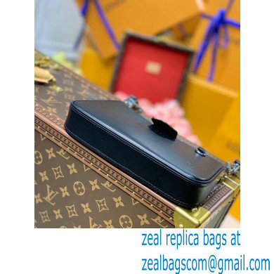Louis Vuitton Epi Leather Easy Pouch On Strap Bag M80471 Black 2021 - Click Image to Close