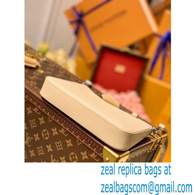 Louis Vuitton Epi Leather Easy Pouch On Strap Bag M80479 Quartz White 2021 - Click Image to Close