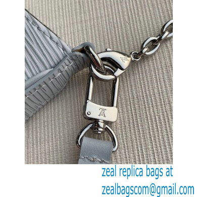 Louis Vuitton Epi Leather Easy Pouch On Strap Bag M80480 Bleu Celeste Blue 2021