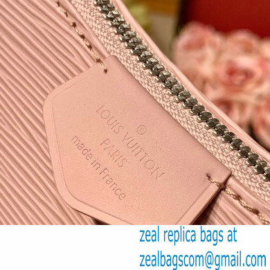 Louis Vuitton Epi Leather Easy Pouch On Strap Bag M80483 Rose Ballerine Pink 2021 - Click Image to Close