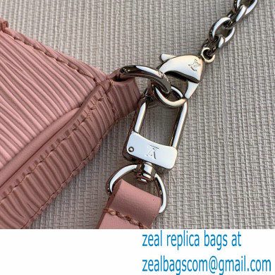 Louis Vuitton Epi Leather Easy Pouch On Strap Bag M80483 Rose Ballerine Pink 2021 - Click Image to Close