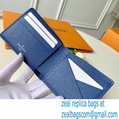 Louis Vuitton Monogram Antarctica Canvas Multiple Wallet M30299 blue 2019 - Click Image to Close