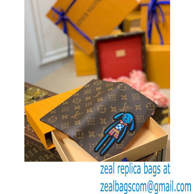 Louis Vuitton Monogram Canvas Brazza Wallet M80158 Zoom with Friends 2021 - Click Image to Close