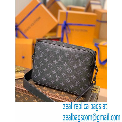 Louis Vuitton Monogram Eclipse Canvas Steamer Messenger Bag M45585 2021 - Click Image to Close