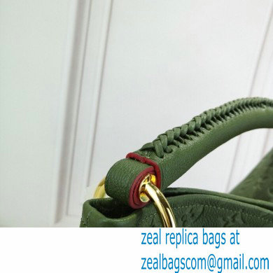 Louis Vuitton Monogram Empreinte Artsy MM Bag M43876 Army Green - Click Image to Close