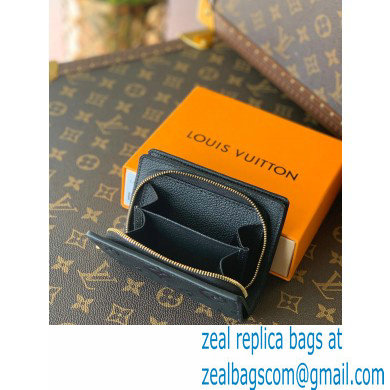 Louis Vuitton Monogram Empreinte Leather Clea Wallet M80151 Black 2021 - Click Image to Close