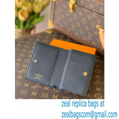 Louis Vuitton Monogram Empreinte Leather Clea Wallet M80151 Black 2021