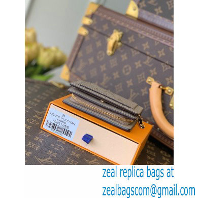 Louis Vuitton Monogram Empreinte Leather Clea Wallet M80152 Tourterelle Beige 2021 - Click Image to Close