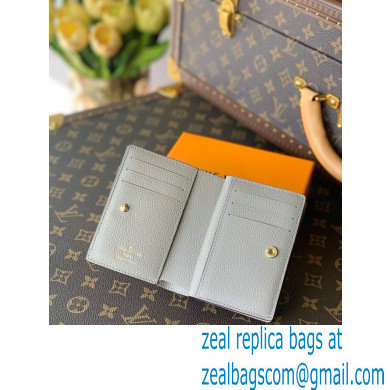 Louis Vuitton Monogram Empreinte Leather Clea Wallet M80152 Tourterelle Beige 2021 - Click Image to Close