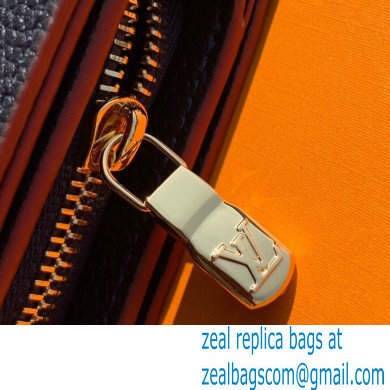 Louis Vuitton Monogram Empreinte Leather Clea Wallet Marine Rouge 2021
