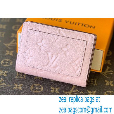 Louis Vuitton Monogram Empreinte Leather Clea Wallet Pink 2021 - Click Image to Close