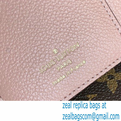 Louis Vuitton Monogram Empreinte Leather Clea Wallet Pink 2021