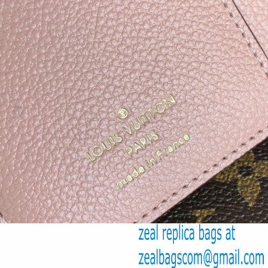 Louis Vuitton Monogram Empreinte Leather Clea Wallet Pink 2021 - Click Image to Close