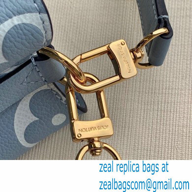 Louis Vuitton Monogram Empreinte Leather NeoNoe BB Bucket Bag M45709 Summer Blue By The Pool Capsule Collection 2021 - Click Image to Close