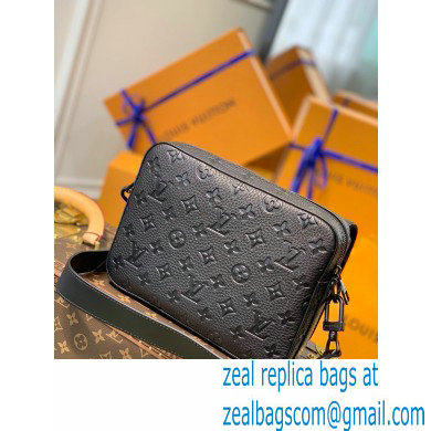 Louis Vuitton Monogram Taurillon Leather Steamer Messenger Bag M57307 2021