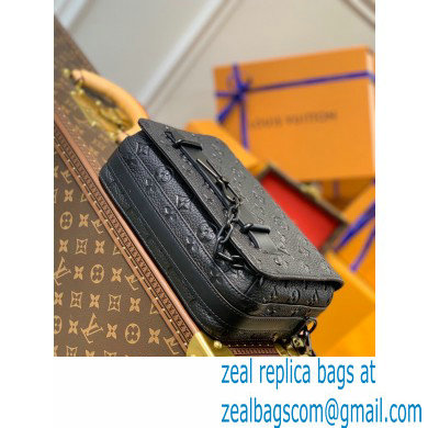 Louis Vuitton Monogram Taurillon Leather Steamer Messenger Bag M57307 2021