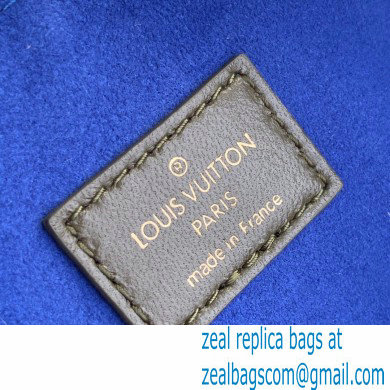 Louis Vuitton Monogram-embossed Lambskin Coussin MM Bag M57782 Khaki Green 2021 - Click Image to Close