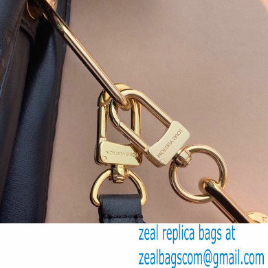 Louis Vuitton Monogram-embossed Lambskin Coussin PM Bag M57790 Black 2021 - Click Image to Close