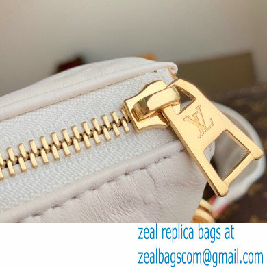 Louis Vuitton Monogram-embossed Lambskin Coussin PM Bag M57793 Cream 2021 - Click Image to Close