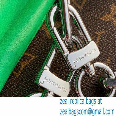 Louis Vuitton Monogram-embossed Lambskin Coussin PM Bag M57936 Green 2021