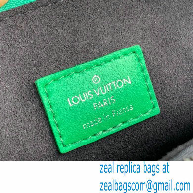 Louis Vuitton Monogram-embossed Lambskin Coussin PM Bag M57936 Green 2021