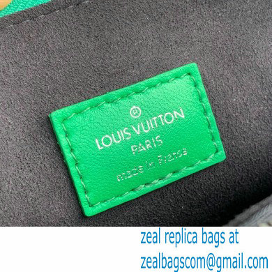 Louis Vuitton Monogram-embossed Lambskin Coussin PM Bag M57936 Green 2021 - Click Image to Close