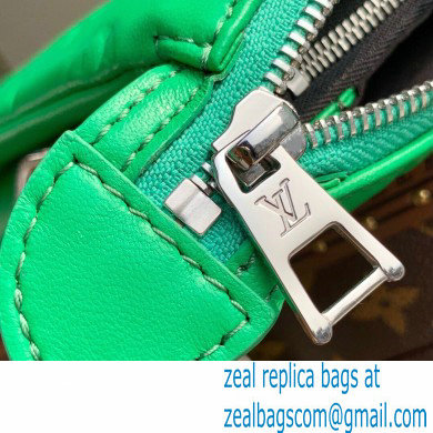 Louis Vuitton Monogram-embossed Lambskin Coussin PM Bag M57936 Green 2021