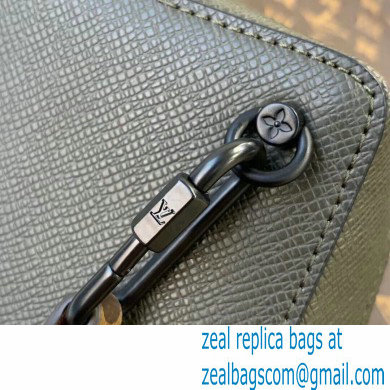 Louis Vuitton Taiga Leather Phone Box Bag M30581 Khaki Green 2021