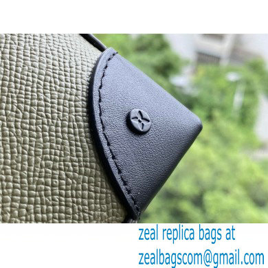 Louis Vuitton Taiga Leather Pochette Voyage Steamer Bag M30583 Khaki Green 2021