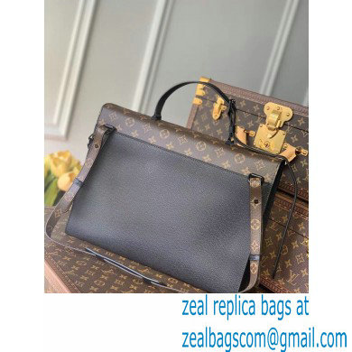 Louis Vuitton Taiga Leather Robusto Briefcase Bag M30591 Black 2021