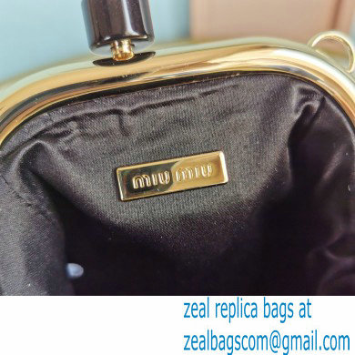 Miu Miu Belle Nappa Leather Mini Bag 5BP016 Gold - Click Image to Close