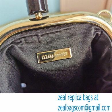 Miu Miu Belle Nappa Leather Mini Bag 5BP016 Gold