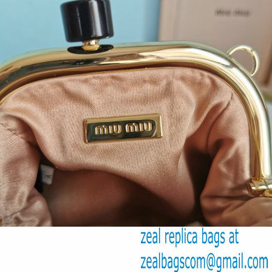 Miu Miu Belle Nappa Leather Mini Bag 5BP016 Nude