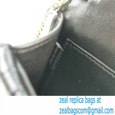 Miu Miu Matelasse Nappa Leather Bag 5BH095 Black
