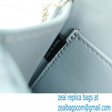 Miu Miu Matelasse Nappa Leather Bag 5BH095 Light Blue