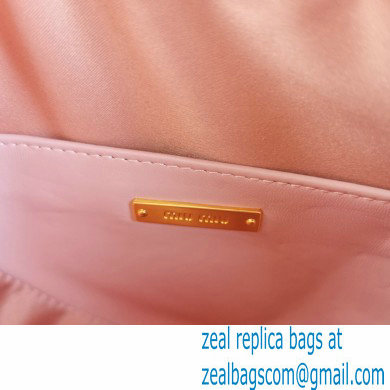 Miu Miu Matelasse Nappa Leather Heart Bag 5BH166 Nude Pink